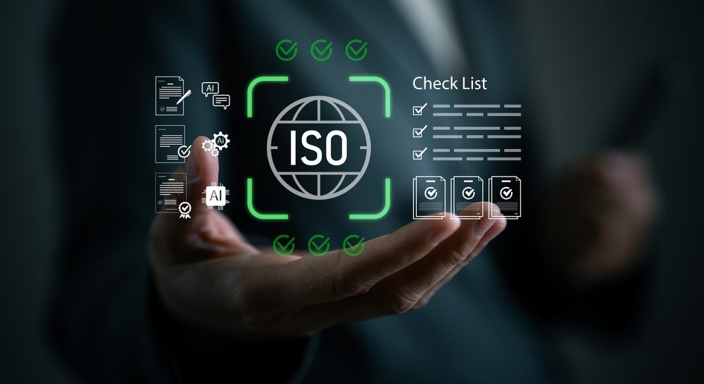 Digital,Concept,Of,Iso,Certification,With,Global,Symbol,,Document,Icons